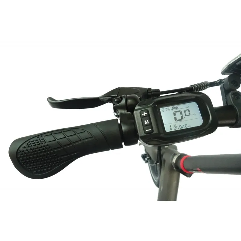 Li-Fe Flo Stealth Matt Grey Folding eBike-2